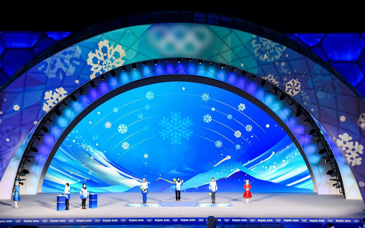 YESTECHCreativeLEDVideoWallforBeijing2022WinterOlympics